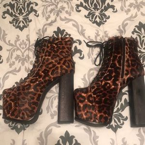 Jeffrey Campbell Big Lita Leopard